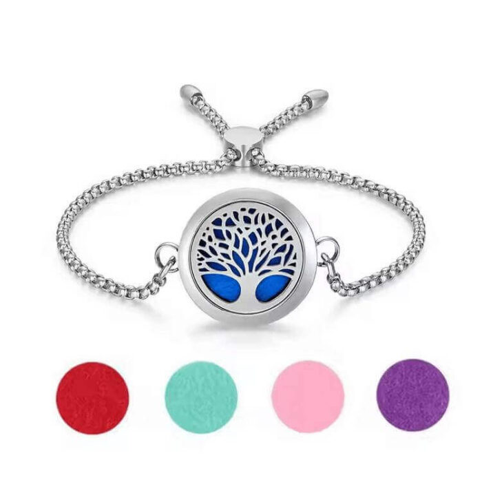 Wholesale Stainless Steel Essential Perfume Aromatherapy Bracelet