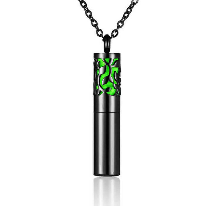 Wholesale Stainless Steel Cylinder Aromatherapy Essential Oil Diffuser Locket Necklace - Image 8