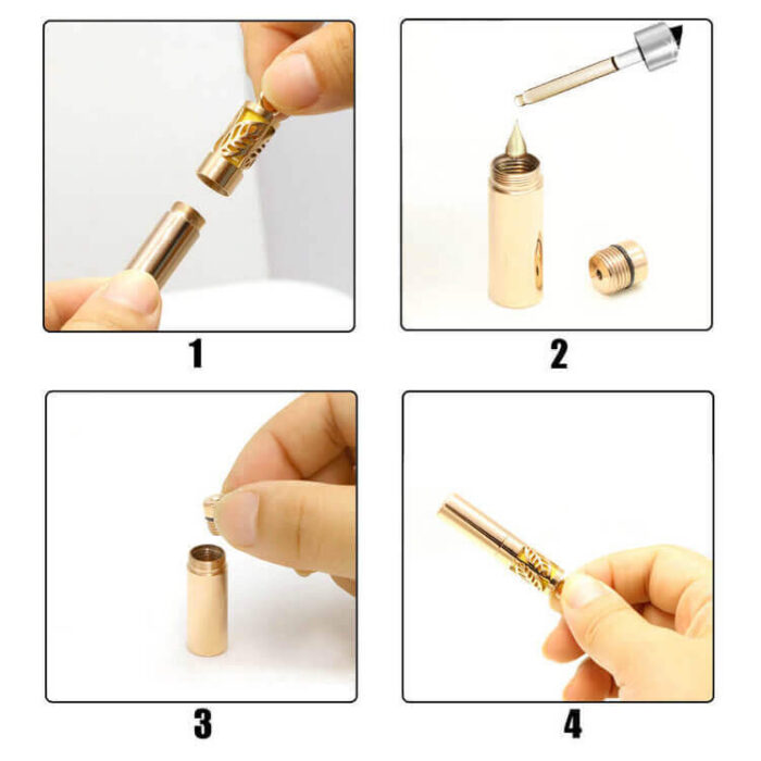 Wholesale Stainless Steel Cylinder Aromatherapy Essential Oil Diffuser Locket Necklace - Image 3