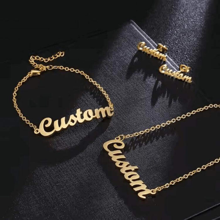 Personalized Durable Wholesale Jewelry Stainless Steel Custom Name Necklace - Image 6